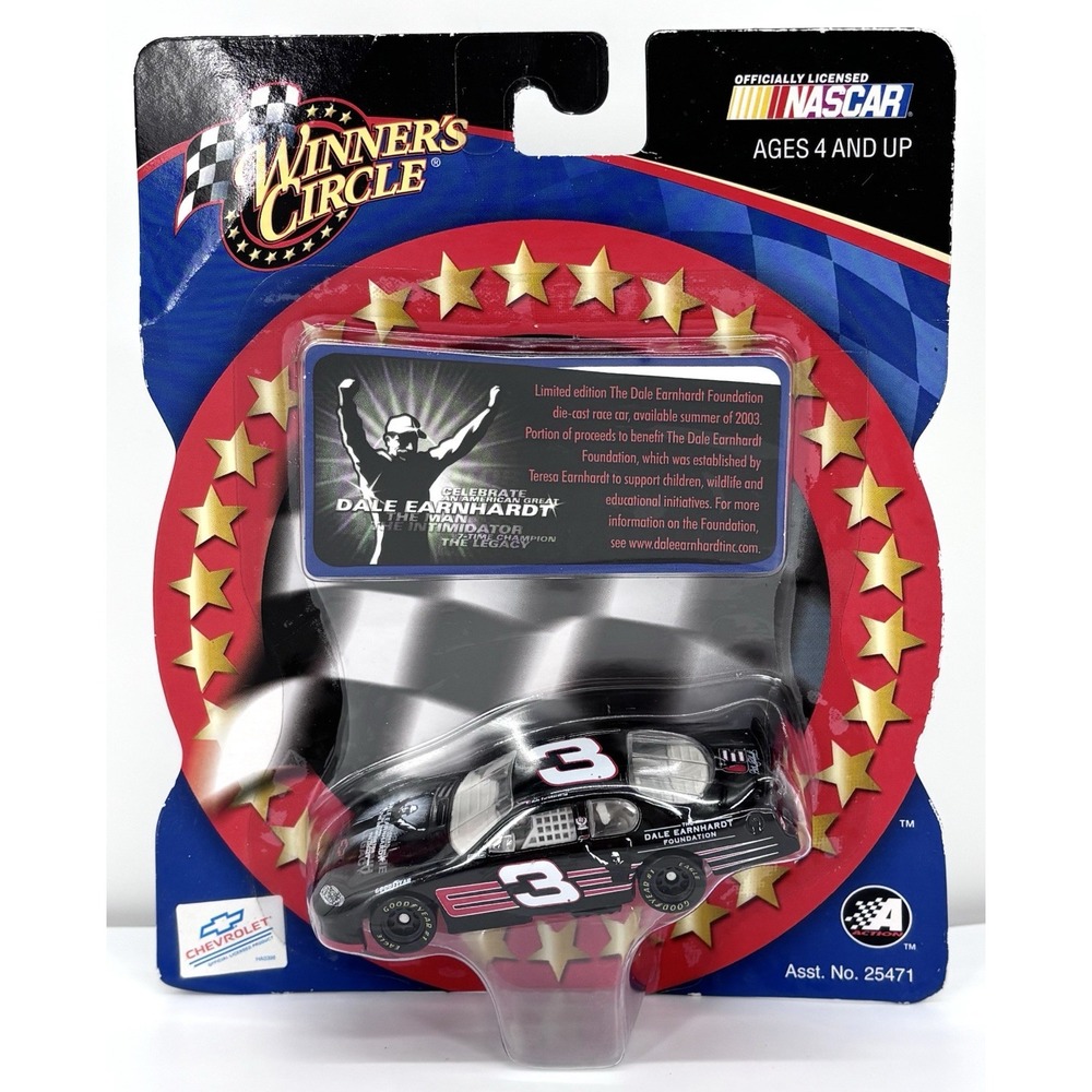 2003 Dale Earnhardt #3 Foundation Limited Edition Winner's Circle Diecast NIP